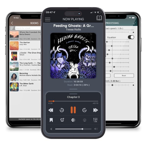 Download fo free audiobook Feeding Ghosts: A Graphic Memoir by Tessa Hulls and listen anywhere on your iOS devices in the ListenBook app.