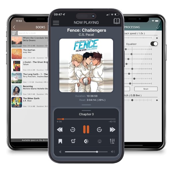 Download fo free audiobook Fence: Challengers by C.S. Pacat and listen anywhere on your iOS devices in the ListenBook app.