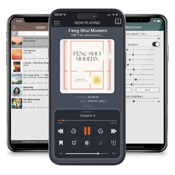 Download fo free audiobook Feng Shui Modern by Cliff Tan and Dura Lee and listen anywhere on your iOS devices in the ListenBook app.