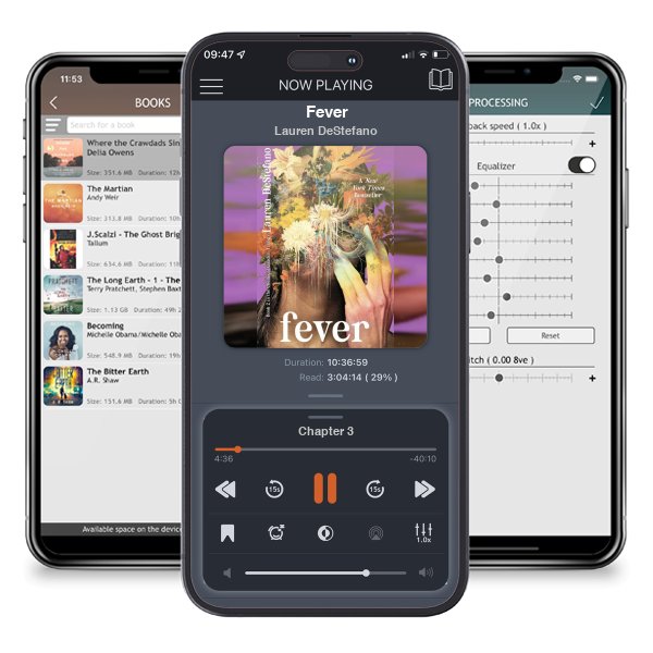 Download fo free audiobook Fever by Lauren DeStefano and listen anywhere on your iOS devices in the ListenBook app.