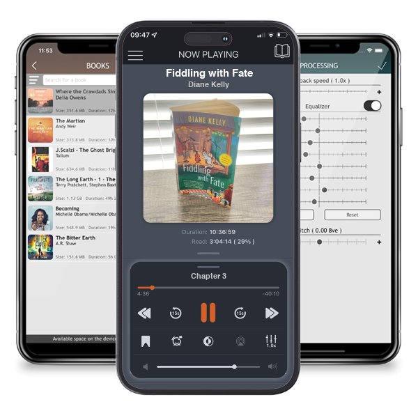 Download fo free audiobook Fiddling with Fate by Diane Kelly and listen anywhere on your iOS devices in the ListenBook app.