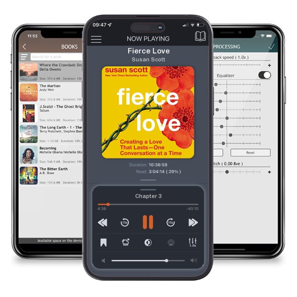 Download fo free audiobook Fierce Love by Susan Scott and listen anywhere on your iOS devices in the ListenBook app.