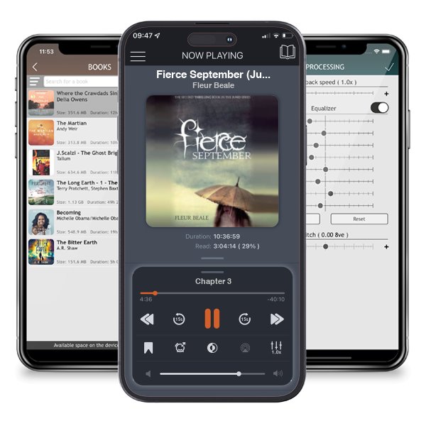 Download fo free audiobook Fierce September (Juno, #2) by Fleur Beale and listen anywhere on your iOS devices in the ListenBook app.