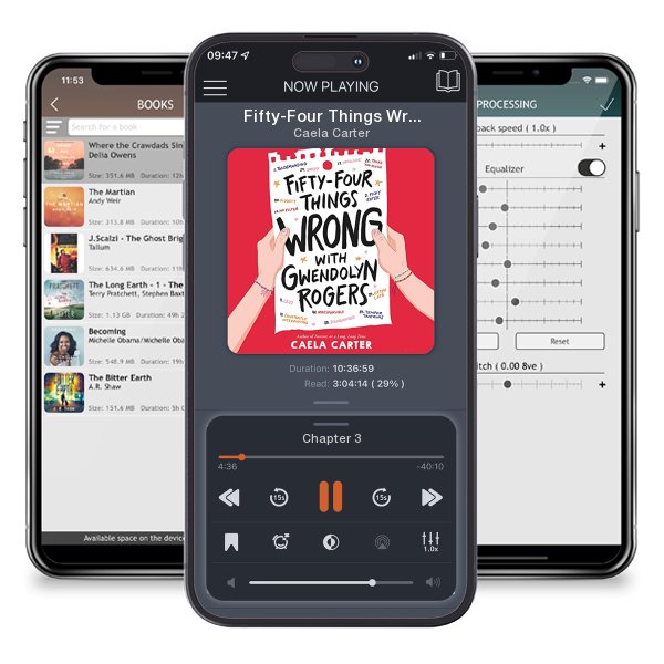 Download fo free audiobook Fifty-Four Things Wrong with Gwendolyn Rogers by Caela Carter and listen anywhere on your iOS devices in the ListenBook app.
