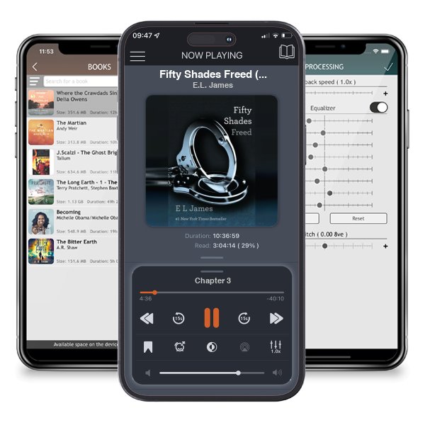 Download fo free audiobook Fifty Shades Freed (Fifty Shades, #3) by E.L. James and listen anywhere on your iOS devices in the ListenBook app.