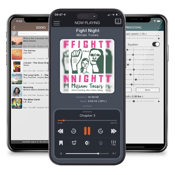 Download fo free audiobook Fight Night by Miriam Toews and listen anywhere on your iOS devices in the ListenBook app.