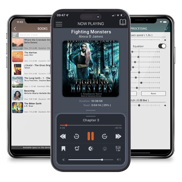 Download fo free audiobook Fighting Monsters by Alexa B James and listen anywhere on your iOS devices in the ListenBook app.