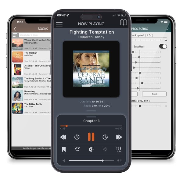 Download fo free audiobook Fighting Temptation by Deborah Raney and listen anywhere on your iOS devices in the ListenBook app.
