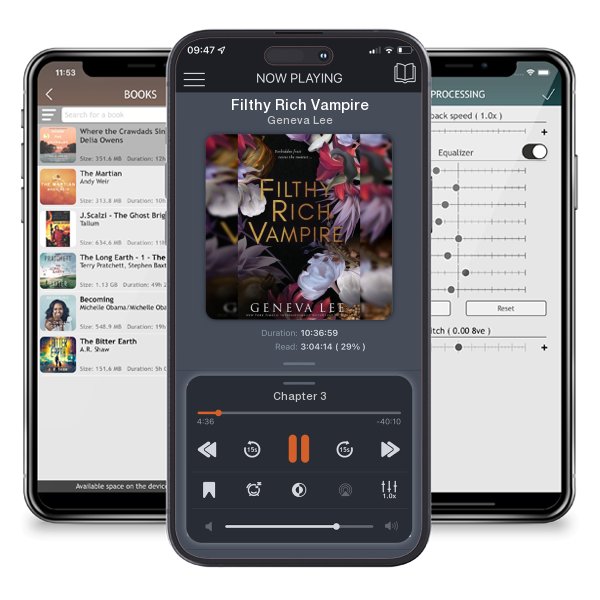 Download fo free audiobook Filthy Rich Vampire by Geneva Lee and listen anywhere on your iOS devices in the ListenBook app.
