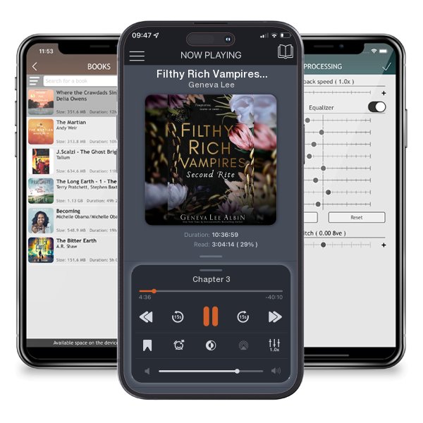 Download fo free audiobook Filthy Rich Vampires: Second Rite by Geneva Lee and listen anywhere on your iOS devices in the ListenBook app.