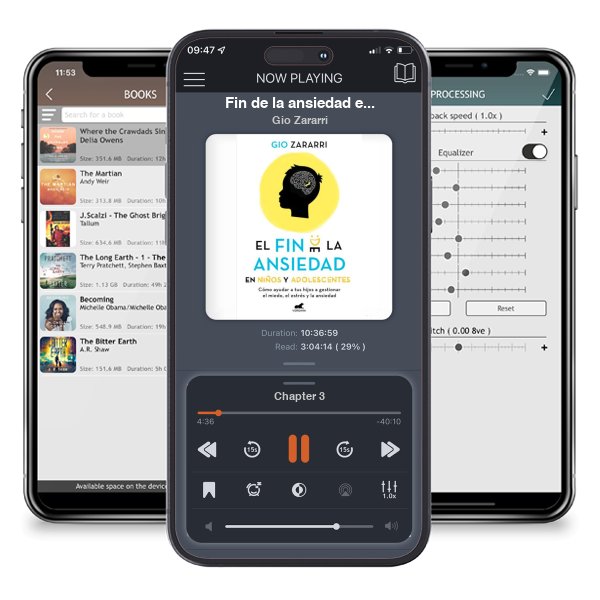 Descargar audiolibro gratis Fin de la ansiedad en niños y adolescentes. Cómo ayudar a tus hijos a gestionar los miedos, el estrés y la ansiedad / The End of Anxiety in Children and Teen by Gio Zararri y escuchar en cualquier lugar en sus dispositivos iOS en la aplicación ListenBook.