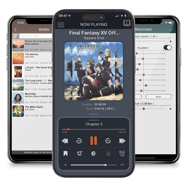 Download fo free audiobook Final Fantasy XV Official Works by Square Enix and listen anywhere on your iOS devices in the ListenBook app.
