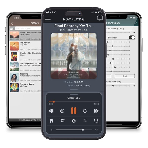 Download fo free audiobook Final Fantasy XV: The Dawn of the Future by Final Fantasy XV Team and Jun Eishima and listen anywhere on your iOS devices in the ListenBook app.
