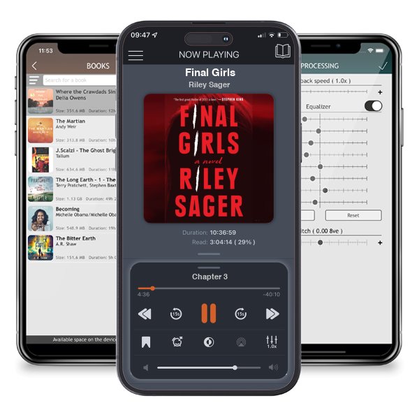Download fo free audiobook Final Girls by Riley Sager and listen anywhere on your iOS devices in the ListenBook app.