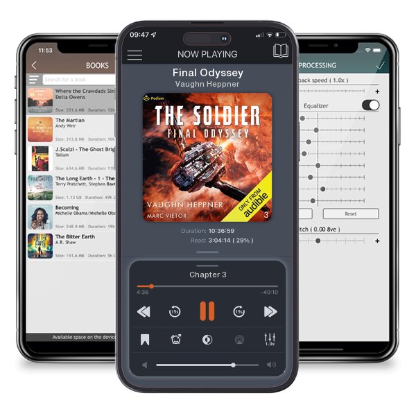 Download fo free audiobook Final Odyssey by Vaughn Heppner and listen anywhere on your iOS devices in the ListenBook app.
