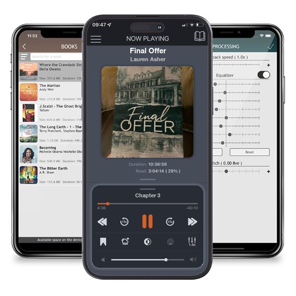 Download fo free audiobook Final Offer by Lauren Asher and listen anywhere on your iOS devices in the ListenBook app.