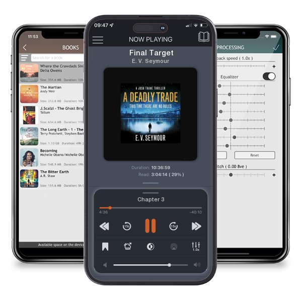Download fo free audiobook Final Target by E. V. Seymour and listen anywhere on your iOS devices in the ListenBook app.