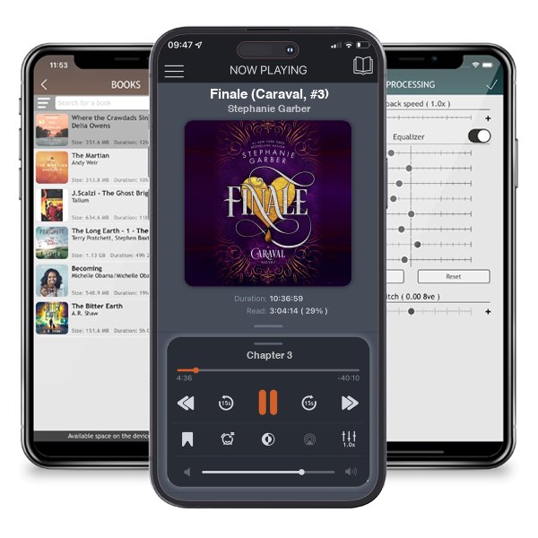 Download fo free audiobook Finale (Caraval, #3) by Stephanie Garber and listen anywhere on your iOS devices in the ListenBook app.