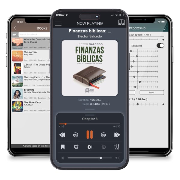 Descargar audiolibro gratis Finanzas bíblicas: Cambia tú y cambiarán tus finanzas by Héctor Salcedo y escuchar en cualquier lugar en sus dispositivos iOS en la aplicación ListenBook.