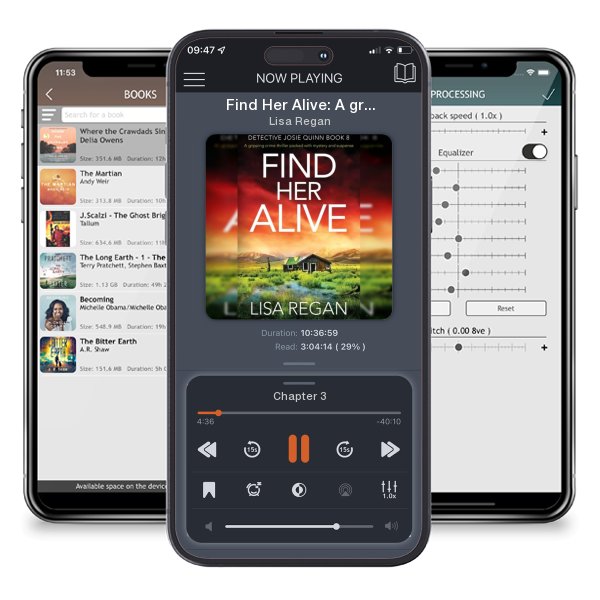 Download fo free audiobook Find Her Alive: A gripping crime thriller packed with mystery... by Lisa Regan and listen anywhere on your iOS devices in the ListenBook app.
