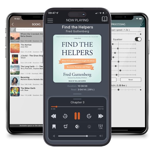 Download fo free audiobook Find the Helpers by Fred Guttenberg and listen anywhere on your iOS devices in the ListenBook app.
