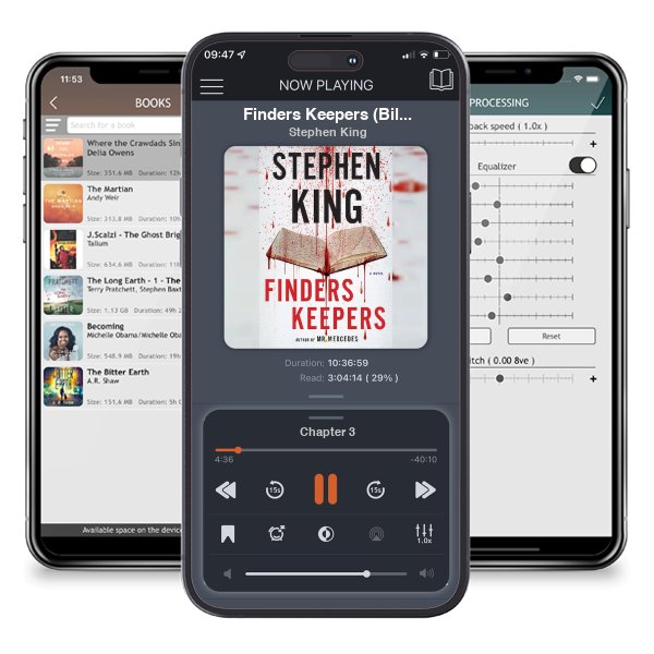 Download fo free audiobook Finders Keepers (Bill Hodges Trilogy, #2) by Stephen King and listen anywhere on your iOS devices in the ListenBook app.