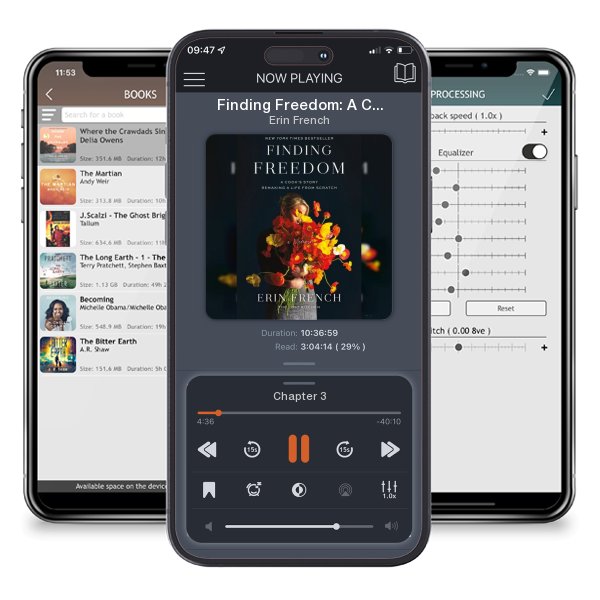 Download fo free audiobook Finding Freedom: A Cook's Story; Remaking a Life from Scratch by Erin French and listen anywhere on your iOS devices in the ListenBook app.