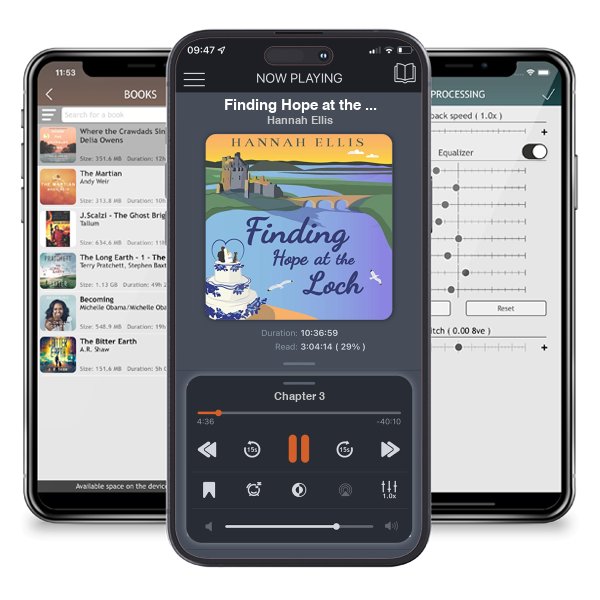 Download fo free audiobook Finding Hope at the Loch by Hannah Ellis and listen anywhere on your iOS devices in the ListenBook app.