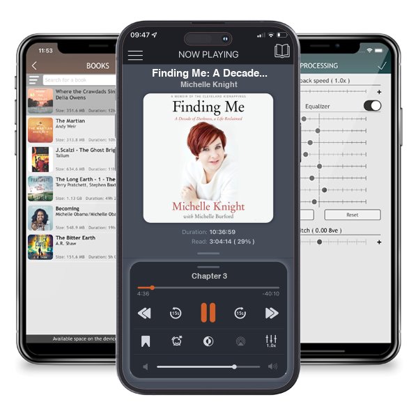 Download fo free audiobook Finding Me: A Decade of Darkness, a Life Reclaimed - A Memoir of the Cleveland Kidnappings by Michelle Knight and listen anywhere on your iOS devices in the ListenBook app.