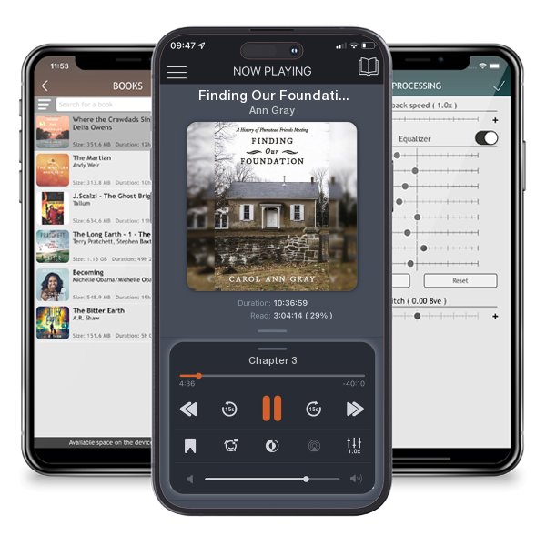 Download fo free audiobook Finding Our Foundation: A History of Plumstead Friends Meeting by Ann Gray and listen anywhere on your iOS devices in the ListenBook app.