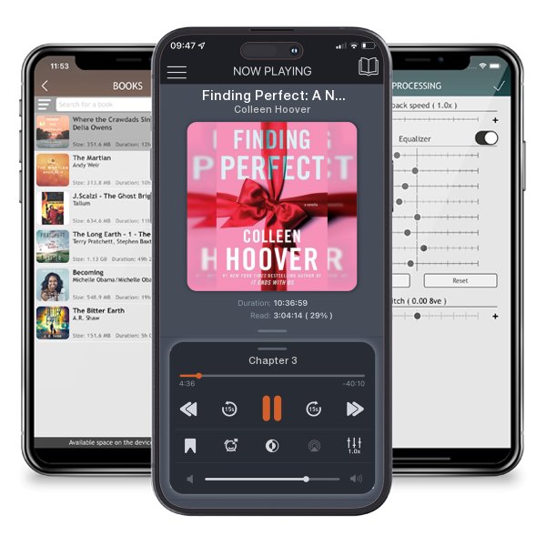 Download fo free audiobook Finding Perfect: A Novella by Colleen Hoover and listen anywhere on your iOS devices in the ListenBook app.
