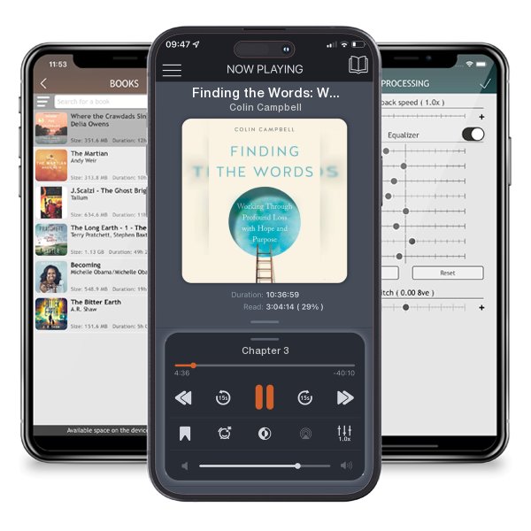 Download fo free audiobook Finding the Words: Working Through Profound Loss with Hope... by Colin Campbell and listen anywhere on your iOS devices in the ListenBook app.