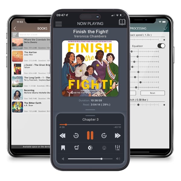 Download fo free audiobook Finish the Fight! by Veronica Chambers and listen anywhere on your iOS devices in the ListenBook app.