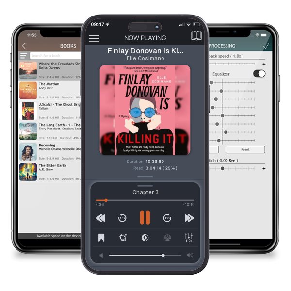 Download fo free audiobook Finlay Donovan Is Killing It by Elle Cosimano and listen anywhere on your iOS devices in the ListenBook app.