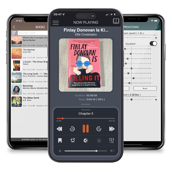 Download fo free audiobook Finlay Donovan Is Killing It by Elle Cosimano and listen anywhere on your iOS devices in the ListenBook app.