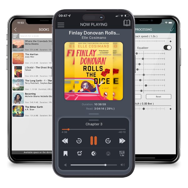 Download fo free audiobook Finlay Donovan Rolls the Dice by Elle Cosimano and listen anywhere on your iOS devices in the ListenBook app.