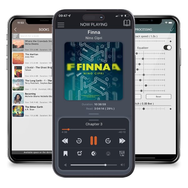 Download fo free audiobook Finna by Nino Cipri and listen anywhere on your iOS devices in the ListenBook app.