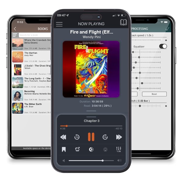 Download fo free audiobook Fire and Flight (ElfQuest #1) by Wendy Pini and listen anywhere on your iOS devices in the ListenBook app.