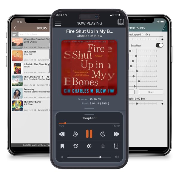 Download fo free audiobook Fire Shut Up in My Bones by Charles M Blow and listen anywhere on your iOS devices in the ListenBook app.
