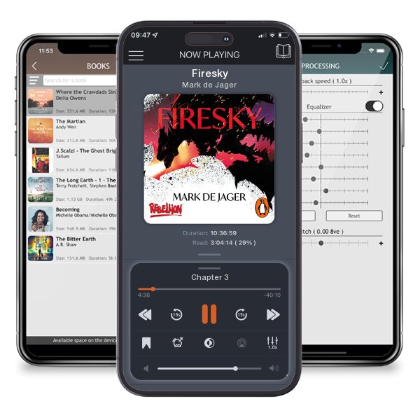 Download fo free audiobook Firesky by Mark de Jager and listen anywhere on your iOS devices in the ListenBook app.