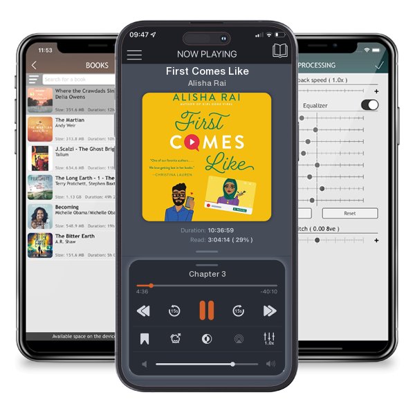 Download fo free audiobook First Comes Like by Alisha Rai and listen anywhere on your iOS devices in the ListenBook app.
