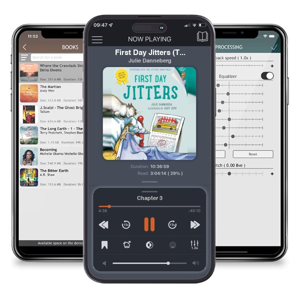 Download fo free audiobook First Day Jitters (The Jitters Series) by Julie Danneberg and listen anywhere on your iOS devices in the ListenBook app.