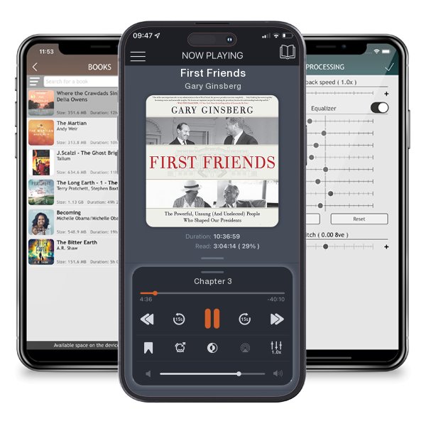 Download fo free audiobook First Friends by Gary Ginsberg and listen anywhere on your iOS devices in the ListenBook app.