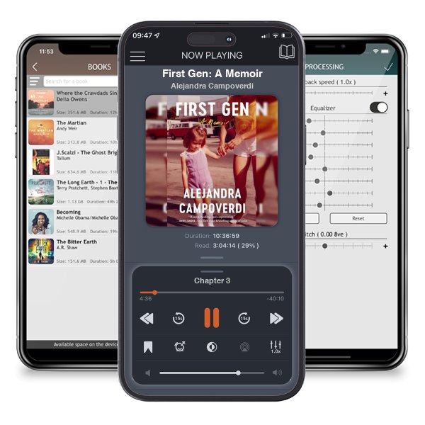 Download fo free audiobook First Gen: A Memoir by Alejandra Campoverdi and listen anywhere on your iOS devices in the ListenBook app.