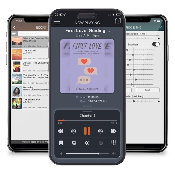 Download fo free audiobook First Love: Guiding Teens Through Relationships and Heartbreak by Lisa A. Phillips and listen anywhere on your iOS devices in the ListenBook app.