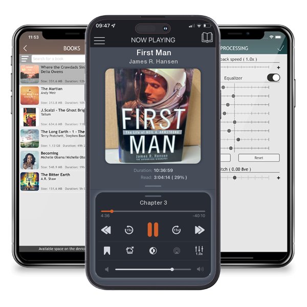 Download fo free audiobook First Man by James R. Hansen and listen anywhere on your iOS devices in the ListenBook app.