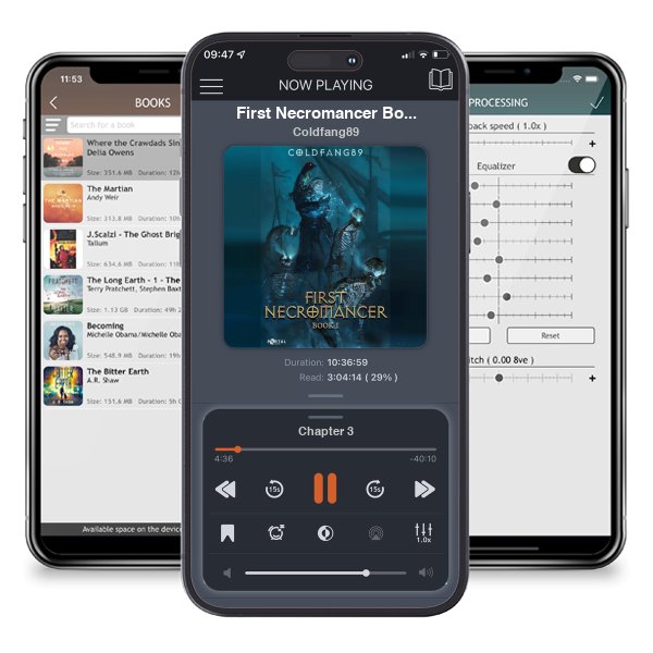 Download fo free audiobook First Necromancer Book One: A System Descent LitRPG Adventure by Coldfang89 and listen anywhere on your iOS devices in the ListenBook app.