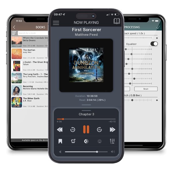 Download fo free audiobook First Sorcerer by Matthew Peed and listen anywhere on your iOS devices in the ListenBook app.