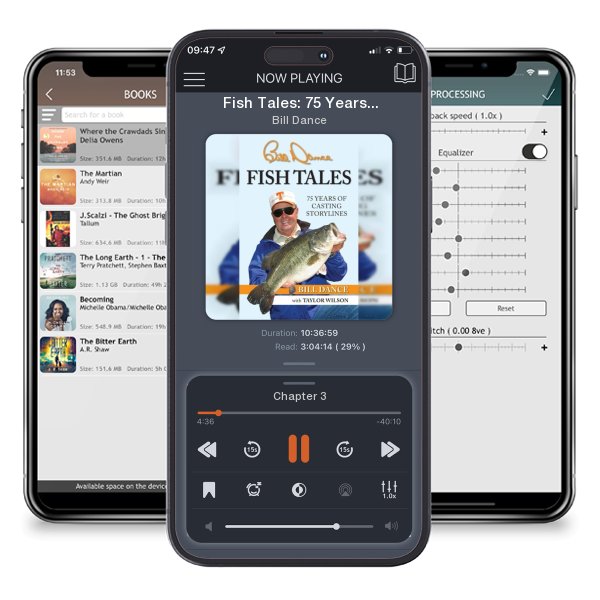 Download fo free audiobook Fish Tales: 75 Years of Casting Storylines by Bill Dance and listen anywhere on your iOS devices in the ListenBook app.