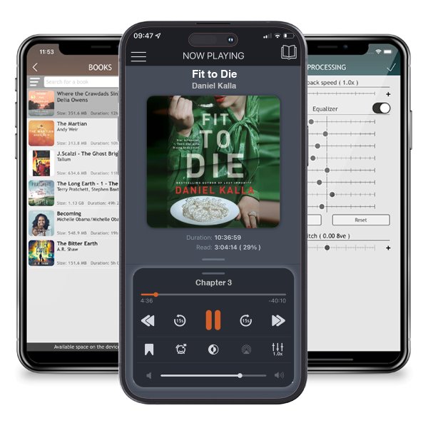 Download fo free audiobook Fit to Die by Daniel Kalla and listen anywhere on your iOS devices in the ListenBook app.